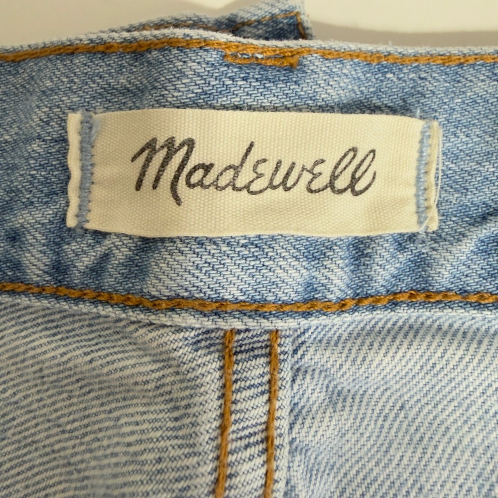 Madewell The Perfect Summer Jean Light Wash High Rise Straight Leg C2819 Size 28 - Picture 3 of 11